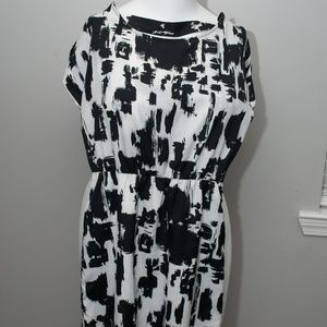 Black and White Dress